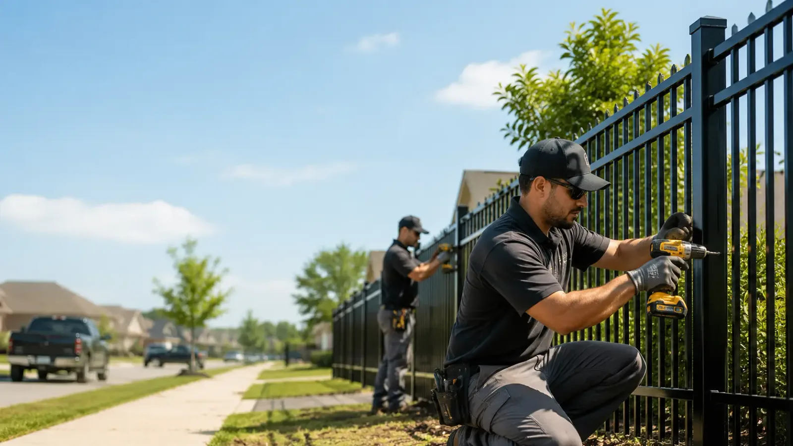 Metal Fence Installation in Vienna, MO